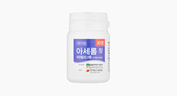 아세롬 정 100mg